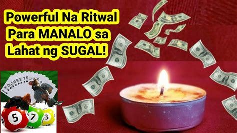 ritwal para manalo sa sugal|Ritwal para laging PANALO SA SUGAL.